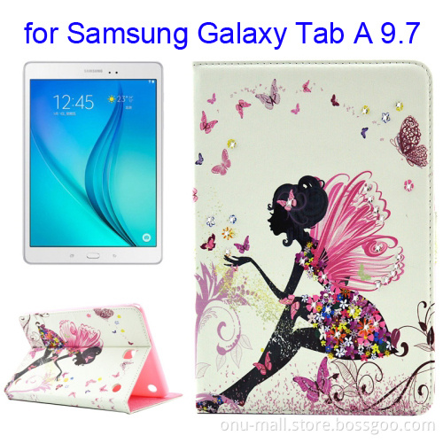 Wholesale Price Flip Leather Case for Samsung Galaxy Tab A 9.7 Tablet Case